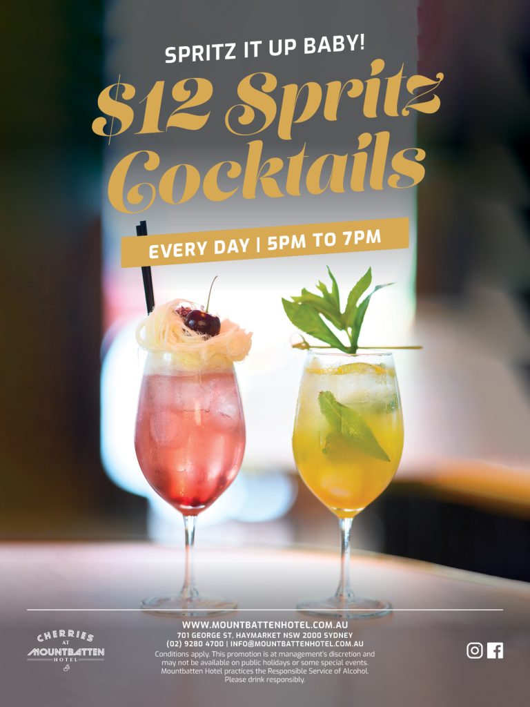Daily $14 Cocktail Happy Hour - Mountbatten Hotel